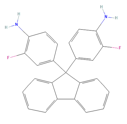 9,9-Bis(3-fluoro-4-aminophenyl) fluorene (BFAF)