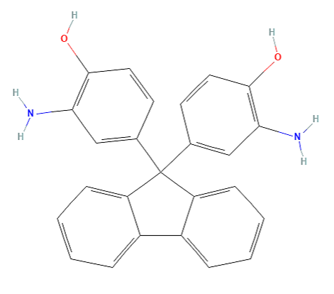 9,9-Bis(3-amino-4-hydroxyphenyl)fluorene (BAHF)